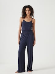Hush Midnight Navy Nox Jersey Cami Set Pyjamas - صورة 1 من 5