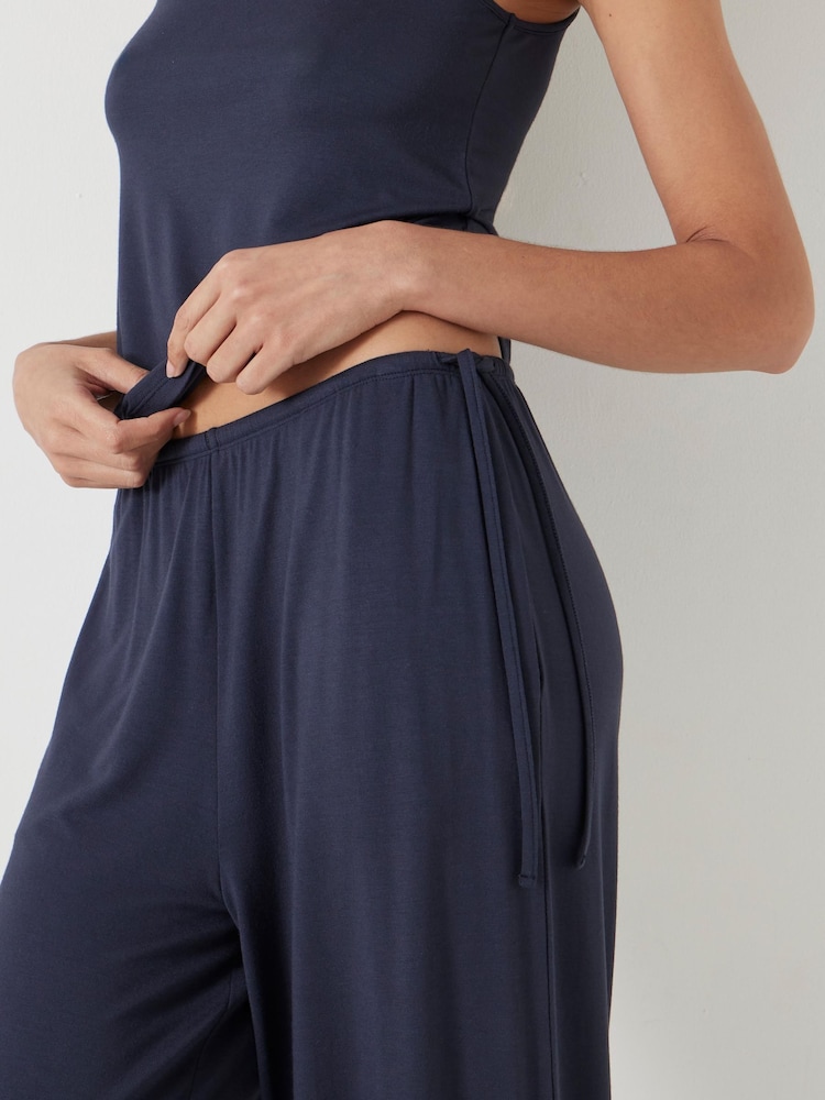 Hush Midnight Navy Nox Jersey Cami Set Pyjamas - صورة 2 من 5