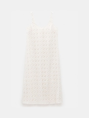 Hush White Embroidered Sleeveless Floral Dress - Image 6 of 6