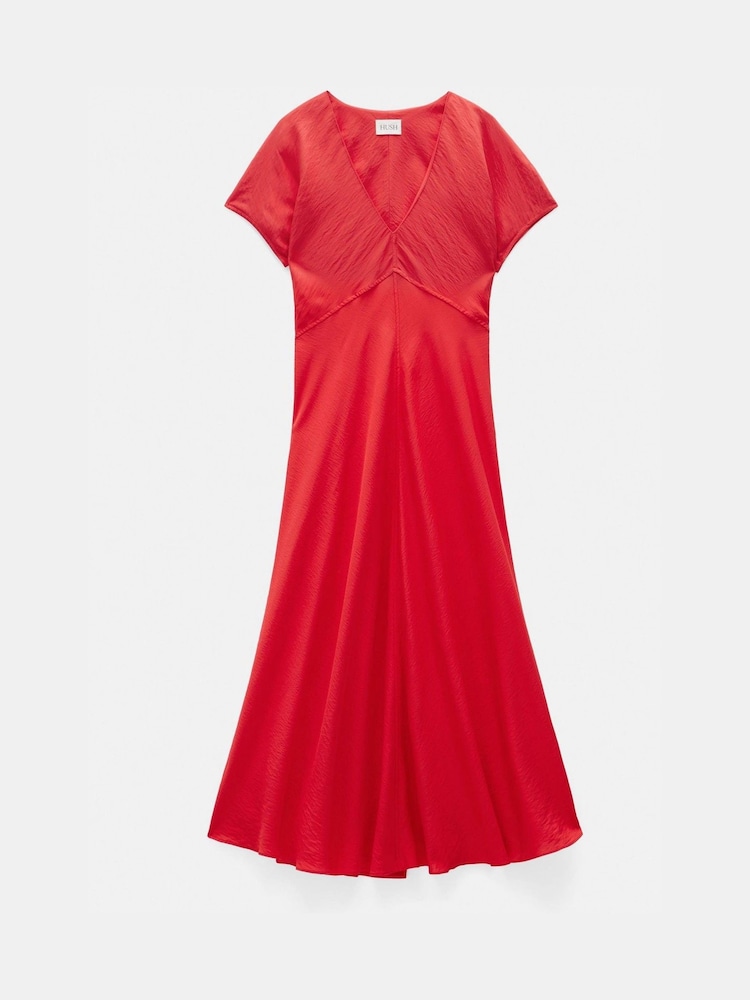 Hush Red Grace Air Flow V-Neck Maxi Dress - Image 5 of 5 Hush Red Grace Air Flow V-Neck Maxi Dress - Image 5 of 5