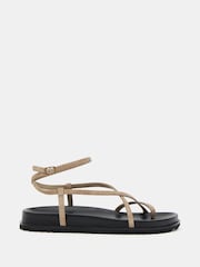 Hush Thea Strappy Suede Sandals - Image 3 de 6