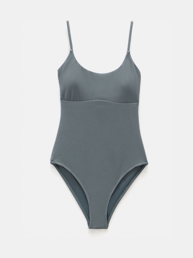Hush Green Square Neck Texture Swimsuit - Image 5 of 5