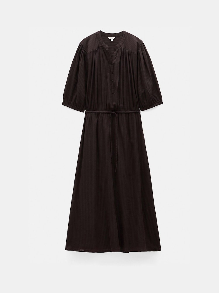 Hush Brown Lhea Midi Dress - Image 6 of 6