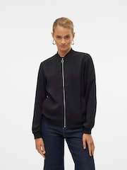 VERO MODA Black Lightweight Bomber Jacket - Image 3 of 6
