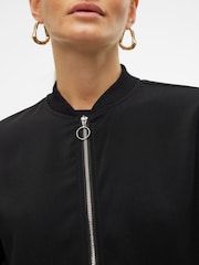 VERO MODA Black Lightweight Bomber Jacket - Image 4 of 6