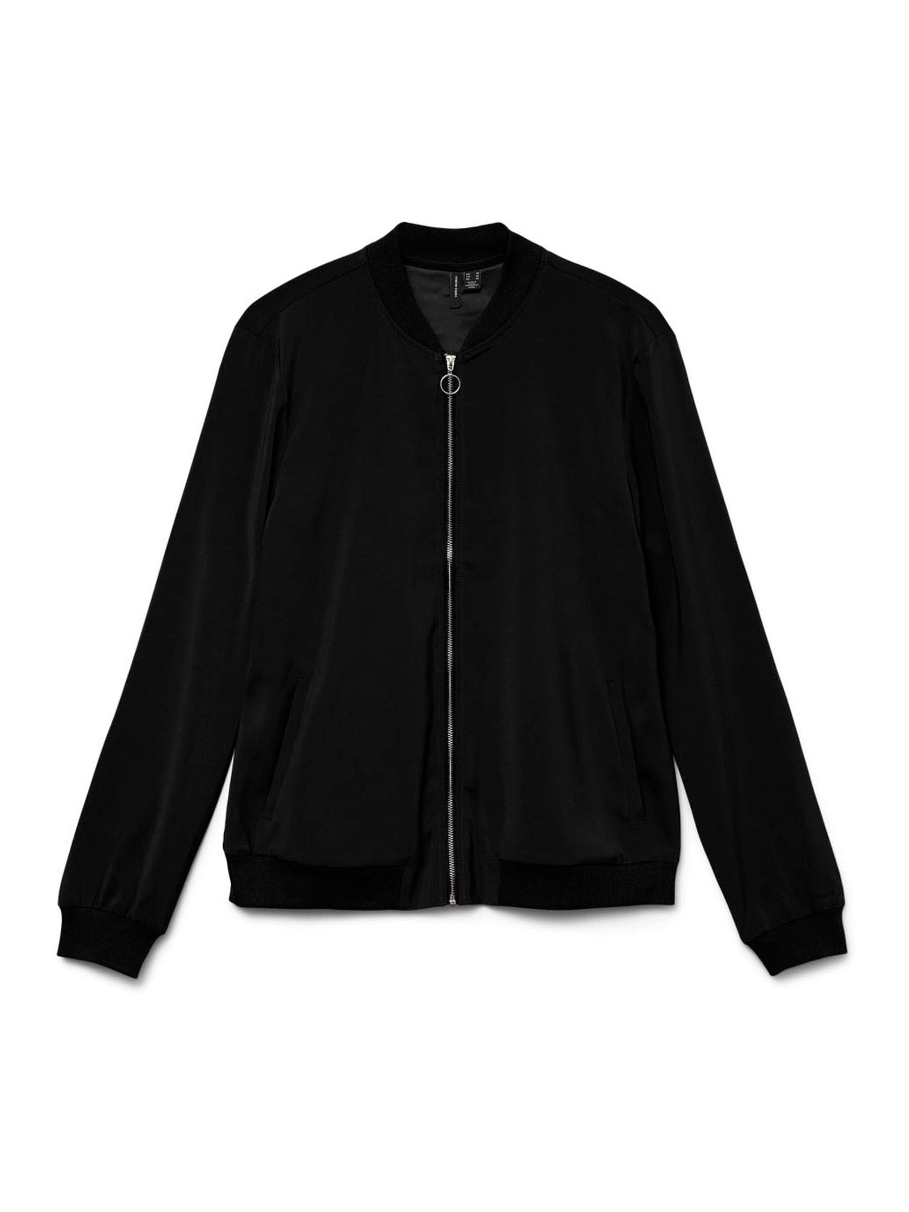 ASKYY /2WIN ZIP Bomber JACKET/ブラック Buy VERO MODA Black Lightweight Bomber Jacket from Next USA