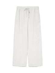 VERO MODA White Linen Blend Wide Leg Trousers - Image 5 of 5