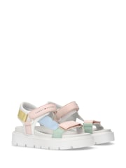 Tommy Hilfiger White Multicolour Strap Sandals - Image 1 of 4