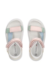 Tommy Hilfiger White Multicolour Strap Sandals - Image 3 of 4