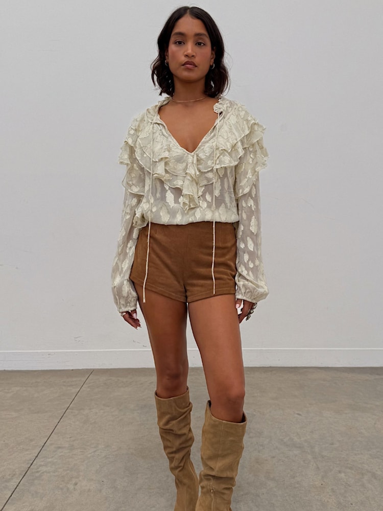Never Fully Dressed Jacquard Riley Blouse - Image 3 of 7