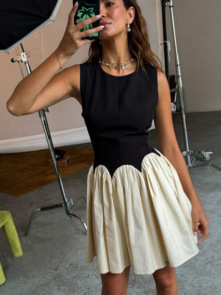 Never Fully Dressed Black Mini Monika Dress - Image 2 of 5