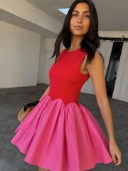 Never Fully Dressed Pink Mini Monika Dress - Image 1 of 6