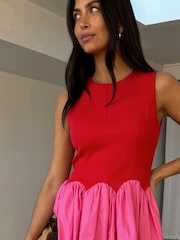 Never Fully Dressed Pink Mini Monika Dress - Image 3 of 6