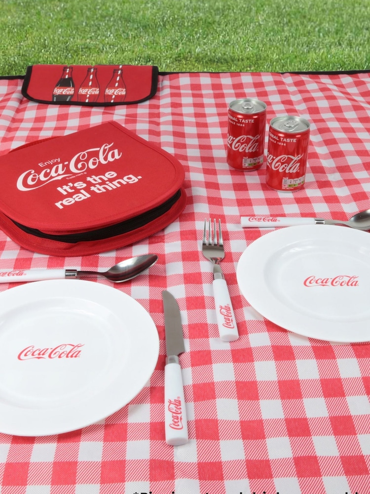 Kimm & Miller Coca Cola Picnic Blanket - Image 3 of 3
