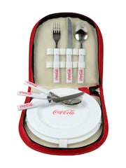 Kimm & Miller Coca Cola Portable Picnic Set - Image 2 of 5