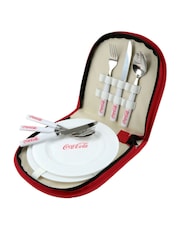 Kimm & Miller Coca Cola Portable Picnic Set - Image 3 of 5