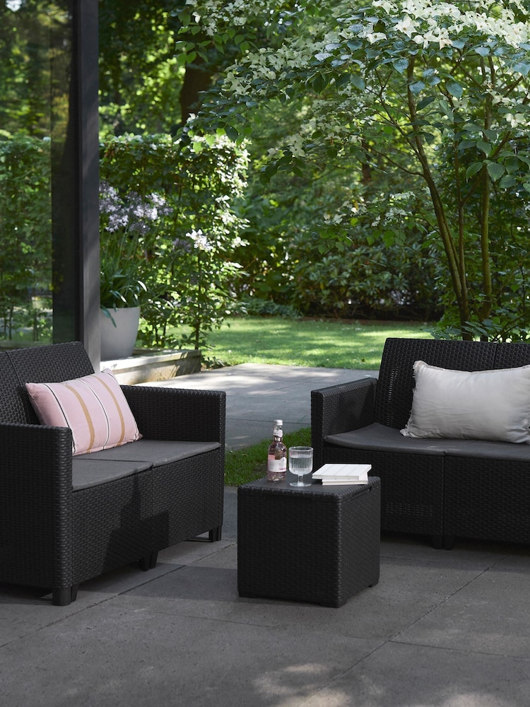 Keter Grey Marie 4 Seater Lounge Set - Image 1 of 6