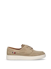 Tommy Hilfiger Brown Boat Style Casual Low Cut Shoes - Image 2 of 5