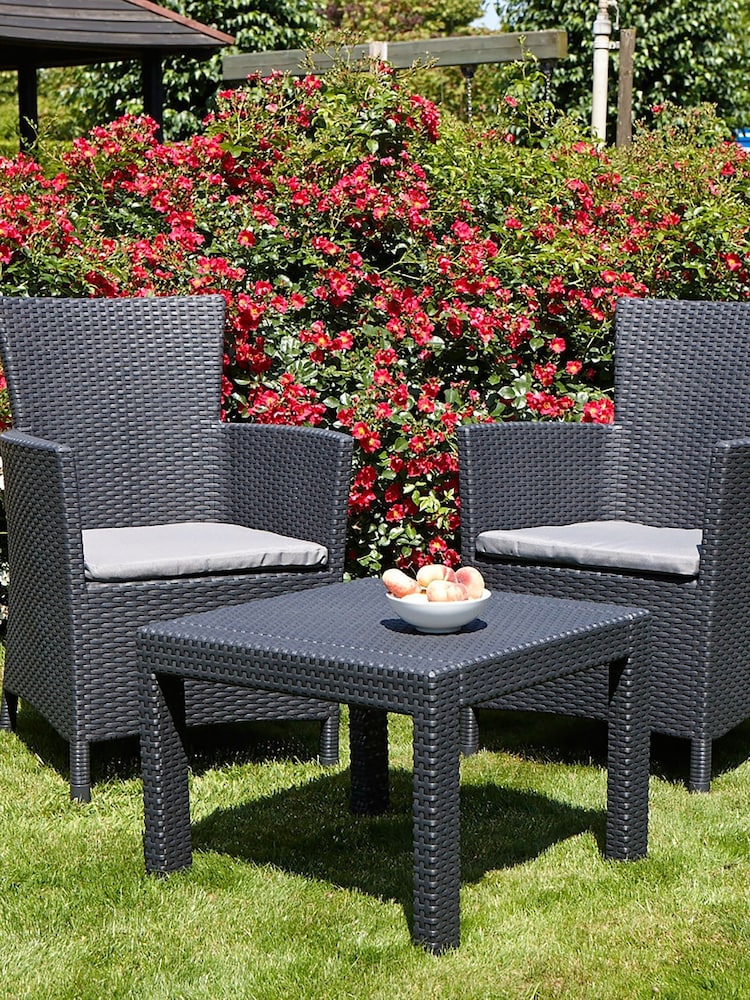 Keter Grey Rosario Balcony Set - Image 1 of 6