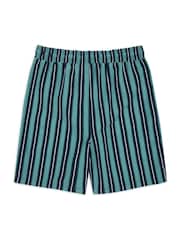 Chelsea Peers Blue Stripe Print Swim Shorts - Image 5 of 5