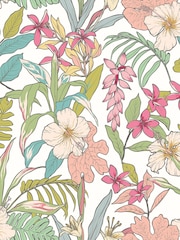 Hoopla Walls Apple  Rose Oasis A4 Wallpaper Sample - Image 1 of 1