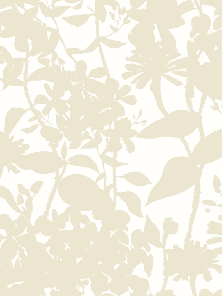 Hoopla Walls Chalk Linen Summer Silhouette A4 Wallpaper Sample - Image 1 of 1 Hoopla Walls Chalk Linen Summer Silhouette A4 Wallpaper Sample - Image 1 of 1