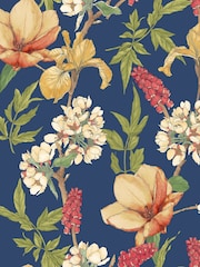 Hoopla Walls Ginger Ink Orchid Bloom A4 Wallpaper Sample - Image 1 of 1