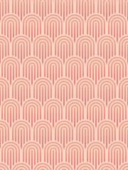 Hoopla Walls Blush Pink Retro Arch A4 Wallpaper Sample - Image 1 of 1