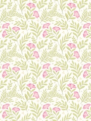 Hoopla Walls Rose Apple Petite Posy A4 Wallpaper Sample - Image 1 of 1