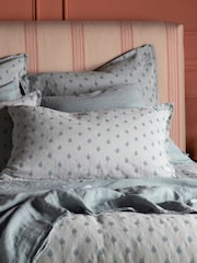 Secret Linen Store Teal Talia Pillowcase - Image 1 of 3