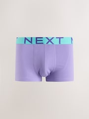 Bright Purple/ Blue Geo Hipster Boxers 10 Pack - Image 11 of 14
