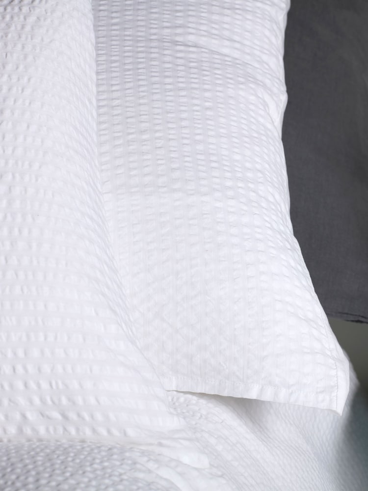 Secret Linen Store Seersucker 100% bombažna blazina - Slika 3 iz 3 Secret Linen Store Seersucker 100% bombažna blazina - Slika 3 iz 3