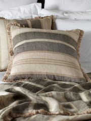 Secret Linen Store Natural Clara Linen Cushion Cover - Image 1 of 4