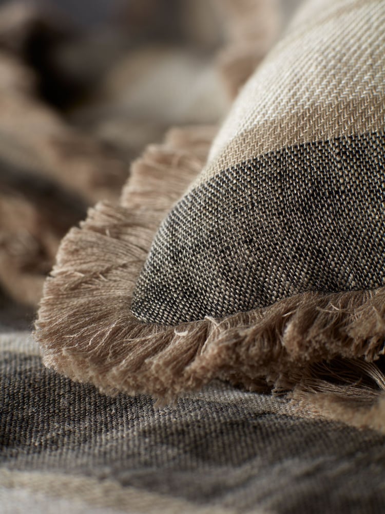 Secret Linen Store Natural Clara Linen Cushion Cover - Image 2 of 4
