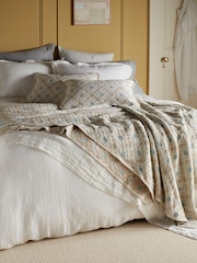 Secret Linen Store Pippa Patchwork 100% Cotton Quilted Throw - Bild 2 von 4