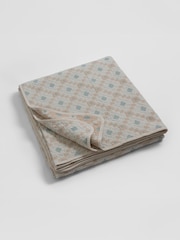 Secret Linen Store Pippa Patchwork 100% Cotton Quilted Throw - Bild 4 von 4