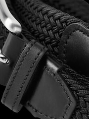 JACK & JONES Black Woven Belt - Image 4 of 5