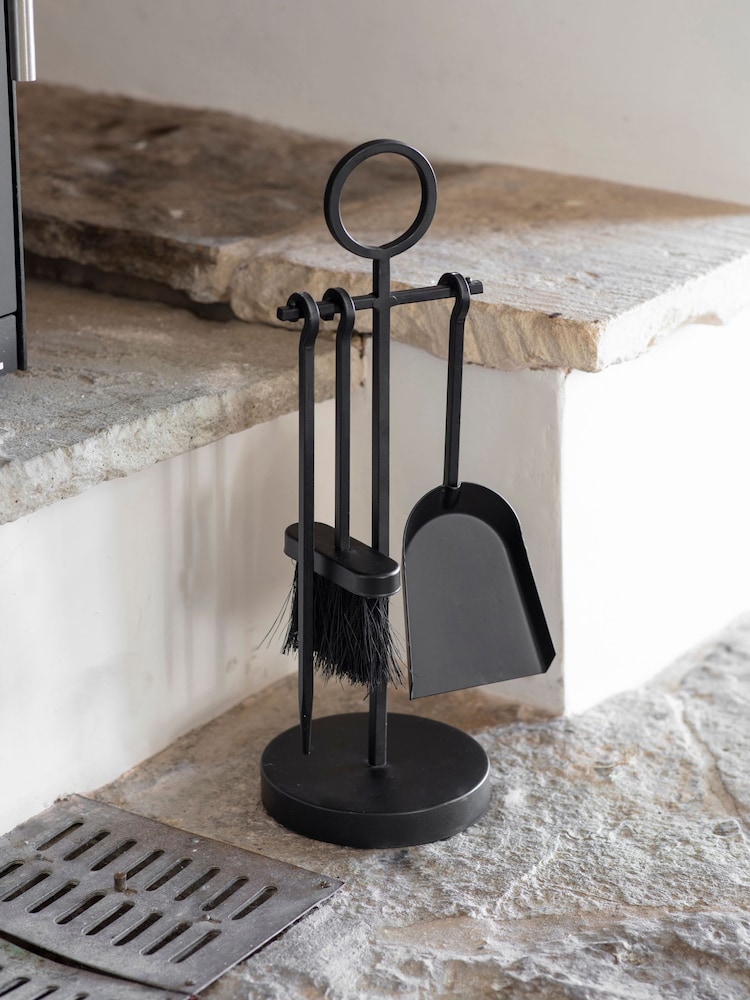Garden Trading Black Paxford Fireside Tool Set - Image 1 of 2 Garden Trading Black Paxford Fireside Tool Set - Image 1 of 2