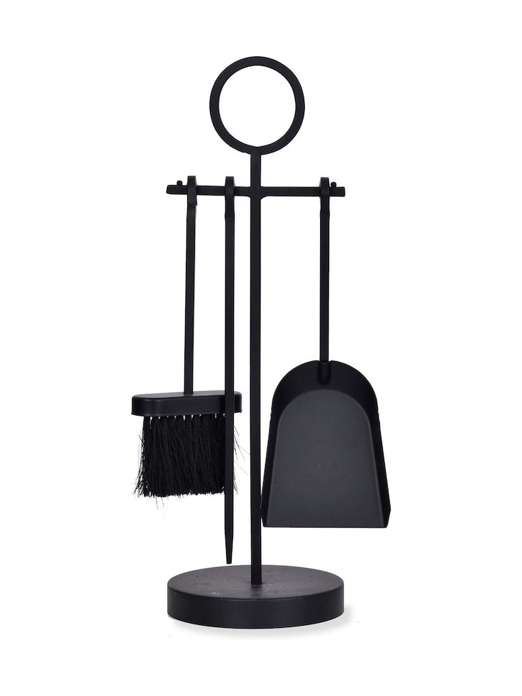 Garden Trading Black Paxford Fireside Tool Set - Image 2 of 2 Garden Trading Black Paxford Fireside Tool Set - Image 2 of 2