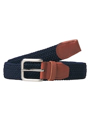 JACK & JONES Blue Woven Belt - Image 3 of 6