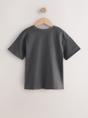 Grey Oversized Graphic Print T-Shirt (3-16yrs) - Image 6 of 8