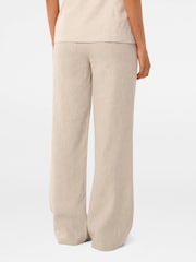 Forever New Natural Pure 100% Linen Martha Wide Leg Pants - Image 2 of 5