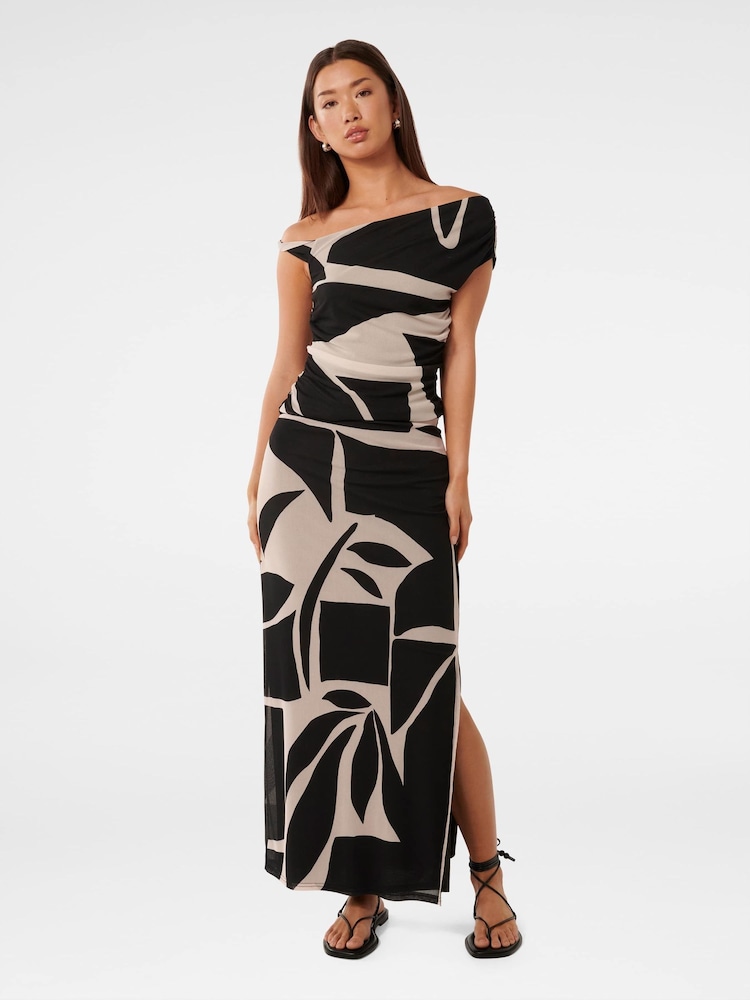 Forever New Black Mia Mesh Maxi Skirt - Image 5 of 5
