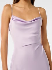 Forever New Purple Mia Satin Maxi Dress - Image 5 of 5