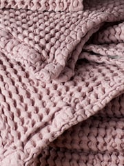 Secret Linen Store Vintage Rose Waffle Towel - Image 2 of 2