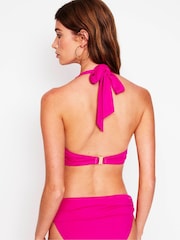 Boden Pink Levanzo Halter Bikini Top - Image 3 of 6