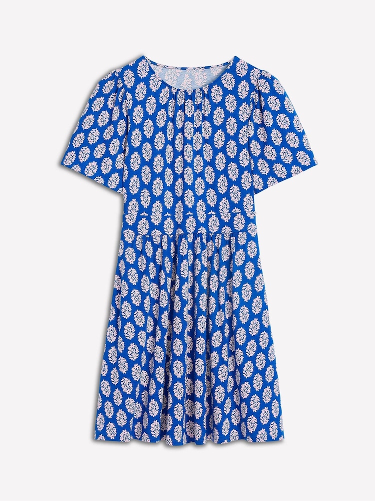 Boden Blue Louisa Short Jersey Dress - Image 2 of 5