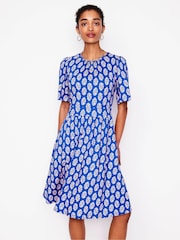 Boden Blue Louisa Short Jersey Dress - Image 5 of 5