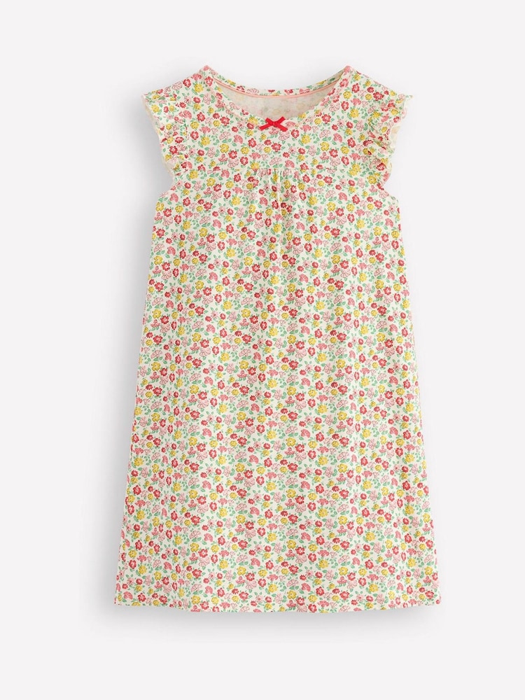 Boden Cream Short Sleeve Nightie - Image 1 of 3