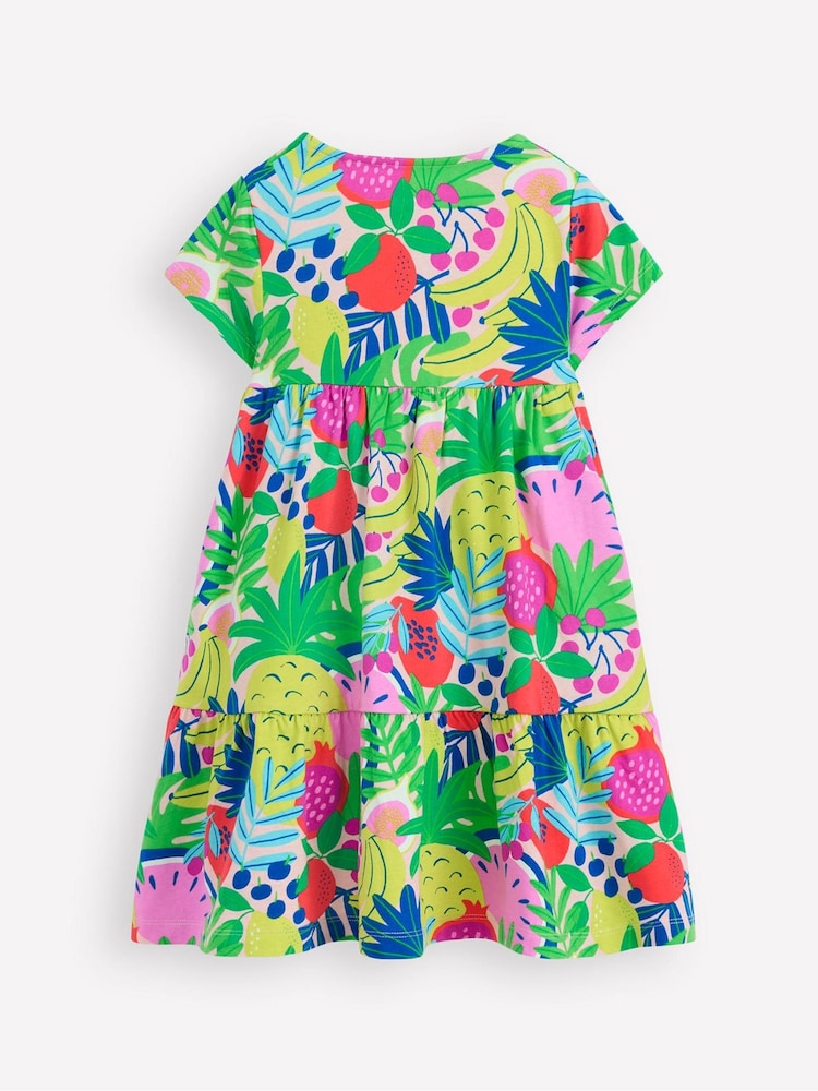 Boden Multi 100% Cotton Ariel Twirly Jersey Dress - Image 2 of 3